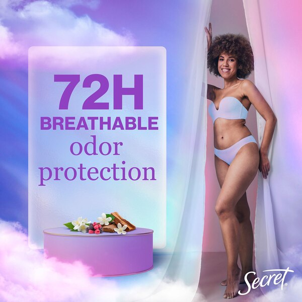 Secret Clear Gel Deodorant, Refreshing Berry, 2.6 OZ