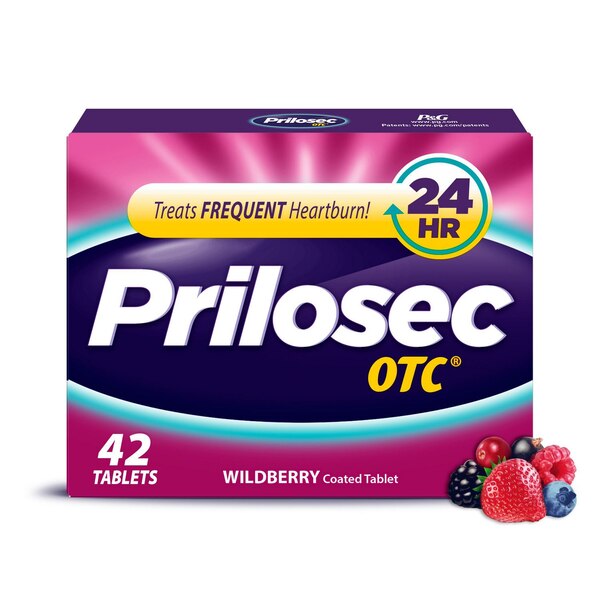 Prilosec OTC Frequent Heartburn Medicine and Acid Reducer Tablets