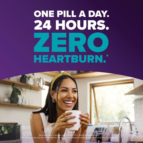 Prilosec OTC Frequent Heartburn Medicine and Acid Reducer Tablets