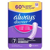 Always Discreet Ultimate Extra Protect Women's Incontinence Pads, thumbnail image 2 of 11