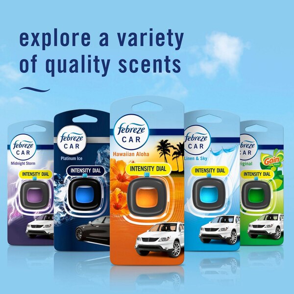 Febreze Auto Air Freshener Vent Clips, 2 CT