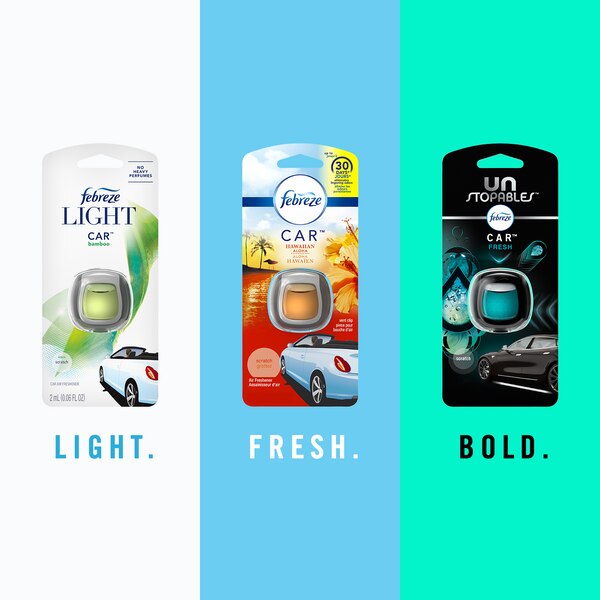 Febreze Auto Air Freshener Vent Clips, 2 CT