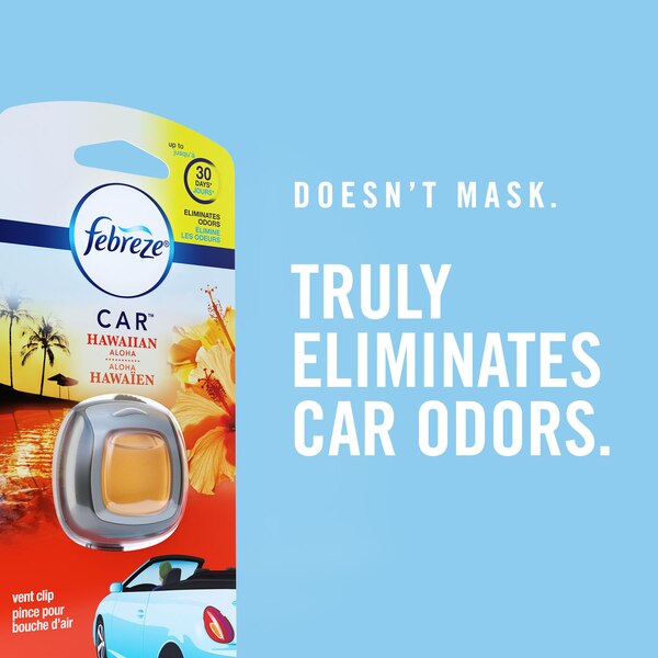Febreze Auto Air Freshener Vent Clips, 2 CT