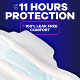 Always Size 4 Maxi Pads with Wings, Unscented, Overnight, thumbnail image