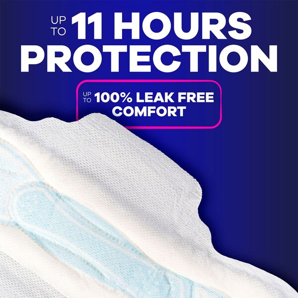 Always Size 4 Maxi Pads with Wings, Unscented, Overnight