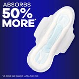 Always Size 4 Maxi Pads with Wings, Unscented, Overnight, thumbnail image