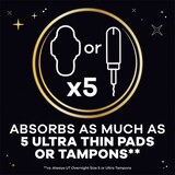 Always ZZZ Overnight Disposable Period Underwear for Women, 7 CT, thumbnail image