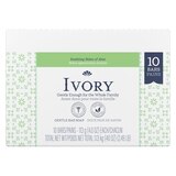 Ivory Bar Soap, Soothing Notes of Aloe, 10 CT, thumbnail image