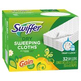 Swiffer Sweeper Dry Sweeping Pad Multi Surface Refills for Dusters Floor Mop,, 32/Pack, thumbnail image