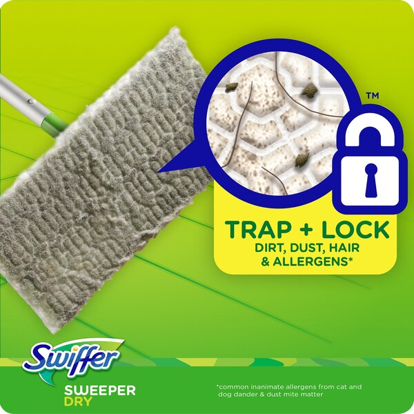 Swiffer Sweeper Dry Sweeping Pad Multi Surface Refills for Dusters Floor Mop,, 32/Pack