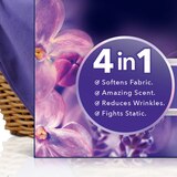 Downy Calm Infusions Fabric Softener Mega Dryer Sheets, Lavender & Vanilla Bean Scent, 50 ct, thumbnail image