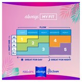 Always Radiant Teen Pads, Unscented, Regular, thumbnail image