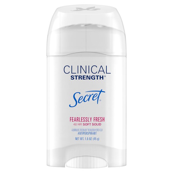 Secret Clinical Strength 48-Hour Antiperspirant Stick, Fearlessly Fresh, 1.6 OZ