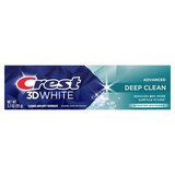 Crest 3D White Deep Clean Fluoride Anticavity Toothpaste, 3.3 OZ, thumbnail image