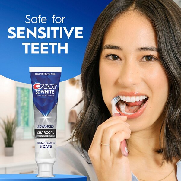 Crest 3D White Charcoal Teeth Whitening Toothpaste