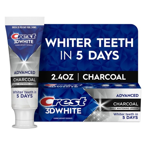 Crest 3D White Charcoal Teeth Whitening Toothpaste