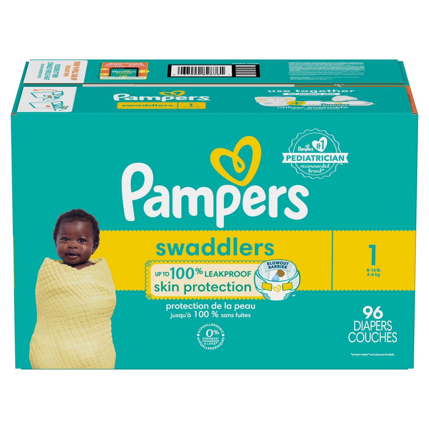 Pampers Swaddlers - Pañales