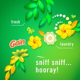 Febreze Car Air Freshener Vent Clip, Gain Scent, thumbnail image