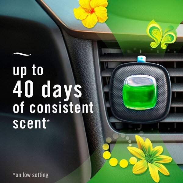 Febreze Car Air Freshener Vent Clip, Gain Scent