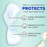 Always Pure Cotton Pads, Size 2, 24 CT, thumbnail image 3 of 7