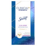 Secret Clinical Strength 72-Hour Antiperspirant & Deodorant Stick, Clean Lavender, 1.6 OZ, thumbnail image