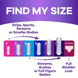 Always Discreet Incontinence Pads 5 Drops 5 Heavy Absorbancy, Regular, 48 CT, thumbnail image