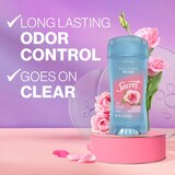 Secret Fresh Antiperspirant and Deodorant Clear Gel, Delicate Rose, 2.6 OZ, thumbnail image