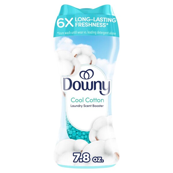 Downy In-Wash Scent Booster Beads, Cool Cotton, 8.6 oz