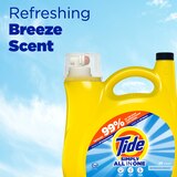 Tide Simply Clean & Fresh Liquid Laundry Detergent, Refreshing Breeze, 89 loads, 117 oz, thumbnail image