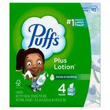 Puffs Plus Lotion Facial Tissues, thumbnail image 1 of 12