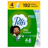Puffs Plus Lotion Facial Tissues, thumbnail image 2 of 12