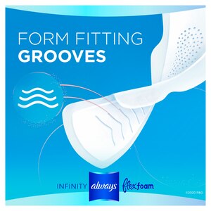 Always Infinity FlexFoam Size 3 Pads, Unscented, Extra Heavy