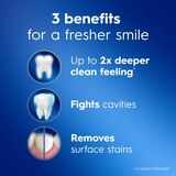 Crest Complete Plus Deep Clean + Whitening Anticavity Fluoride Toothpaste, Effervescent Mint, 5.4 OZ, 2 Pack, thumbnail image 4 of 10