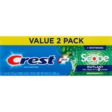 Crest Complete Plus Scope Outlast Whitening Fluoride Toothpaste, Long Lasting Mint, thumbnail image