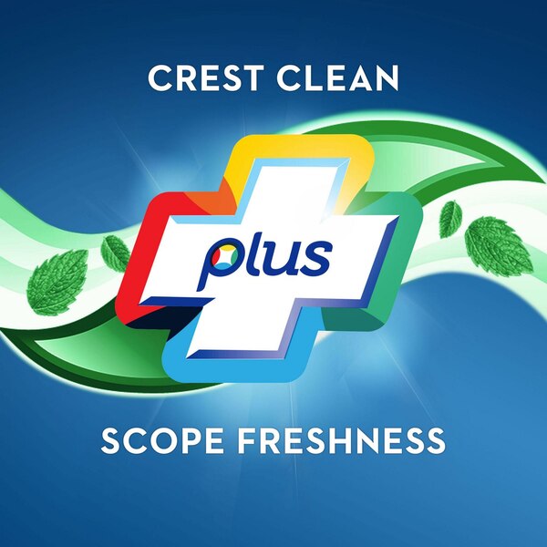 Crest Complete Plus Scope Outlast Whitening Fluoride Toothpaste, Long Lasting Mint