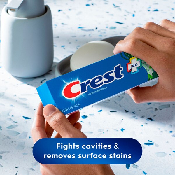 Crest Complete Plus Scope Outlast Whitening Fluoride Toothpaste, Long Lasting Mint