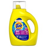 Tide Simply Oxi + Febreze Liquid Laundry Detergent, Sunny Breeze Scent, 22 Loads, 31 oz, thumbnail image 1 of 7
