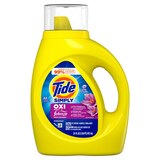 Tide Simply Oxi + Febreze Liquid Laundry Detergent, Sunny Breeze Scent, 22 Loads, 31 oz, thumbnail image 2 of 7