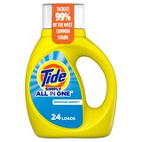 Tide Simply All-In-One Liquid Laundry Detergent, Refreshing Breeze, 24 Loads, 32 oz, thumbnail image 1 of 8