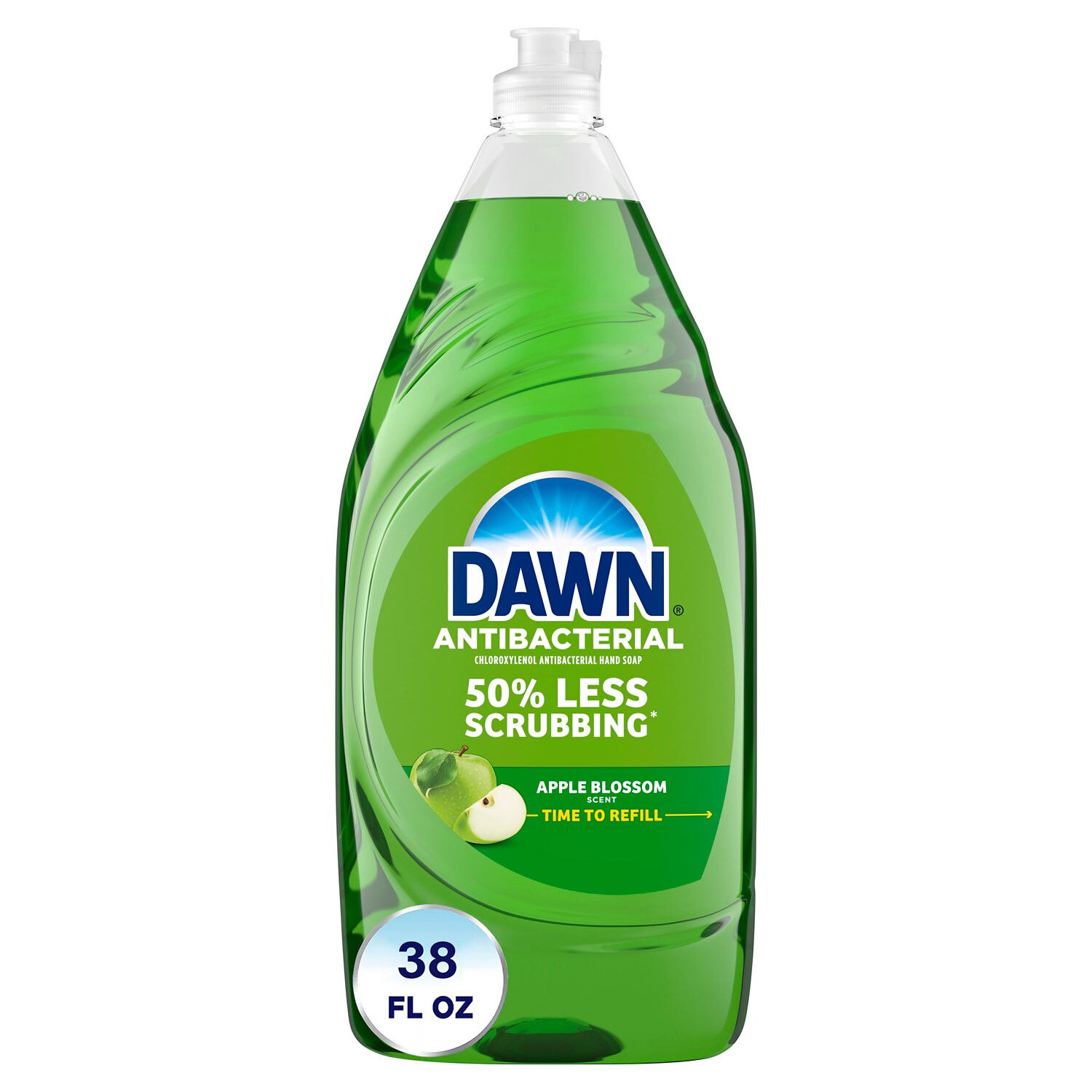 Dawn Ultra Antibacterial Hand Soap, Apple Blossom, 38 oz