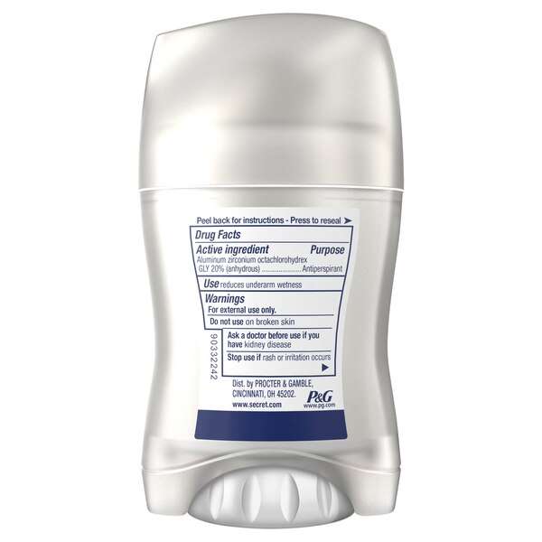 Secret Clinical Strength 72-Hour Antiperspirant & Deodorant Stick, Stress Response, 1.6 OZ