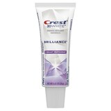 Crest 3D White Brilliance Toothpaste, Vibrant Peppermint, 0.85 OZ, thumbnail image