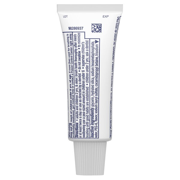 Crest 3D White Brilliance Toothpaste, Vibrant Peppermint, 0.85 OZ