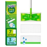 Swiffer Sweeper 2-in-1 Dry + Wet Multi Surface Floor Sweeping & Mopping Starter Kit, thumbnail image