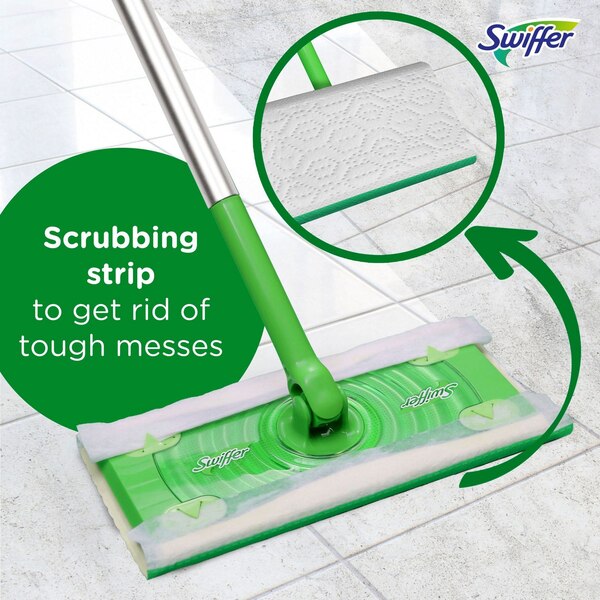 Swiffer Sweeper 2-in-1 Dry + Wet Multi Surface Floor Sweeping & Mopping Starter Kit