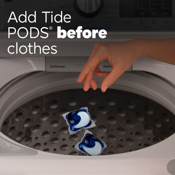 Tide PODS Liquid Detergent Pacs, Original Scent, 16 ct