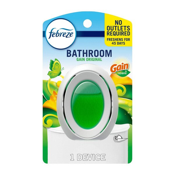 Febreze Small Spaces Air Freshener, Gain Original Scent, 0.25 oz