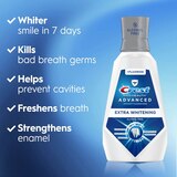 Crest Pro-Health Advanced Extra Whitening Anticavity Fluoride Rinse, Alcohol-Free, 32 OZ, thumbnail image 2 of 11