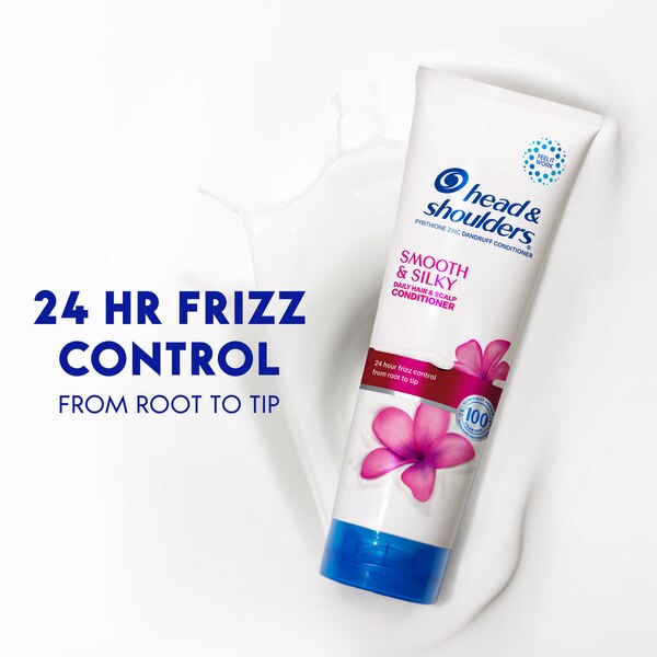 Head & Shoulders Smooth and Silky Anti-Dandruff Conditioner, 10.6 OZ