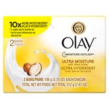 Olay Moisture Outlast Ultra Moisture Beauty Bars, 2 CT, thumbnail image